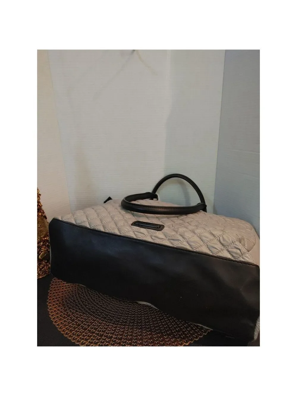 Steve Madden Quilted Nylon Overnighter